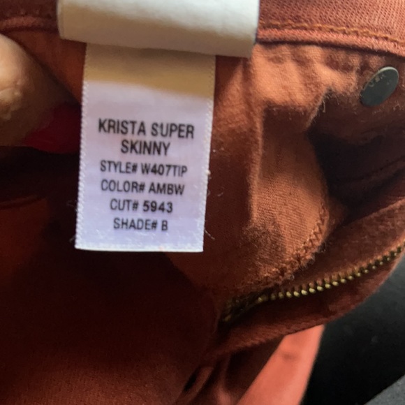 Hudson skinny mid rise waxed jeans.. size 29 - Picture 5 of 6